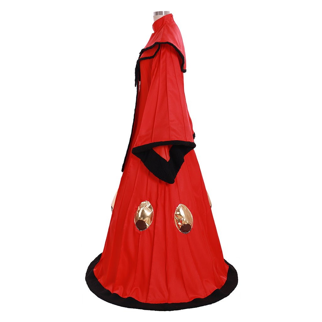 Costume Cosplay Reine Padme Amidala | Robe Rouge Sur Mesure pour Événements