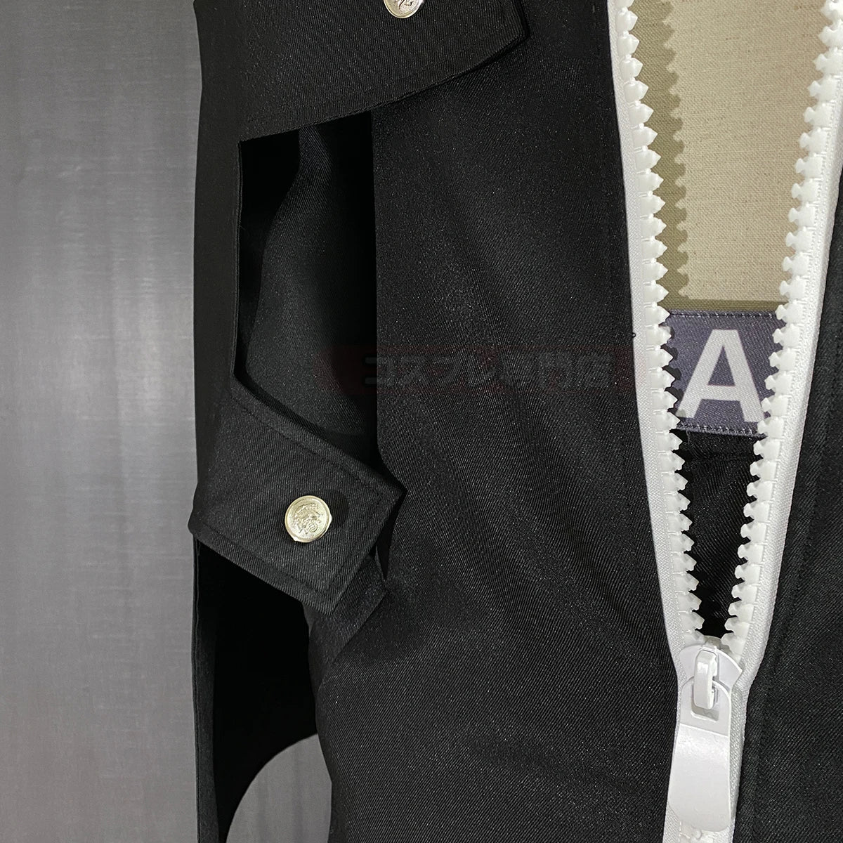 Costume Cosplay Tokyo Revengers Emma Sano Robe Noire Style Modeste pour Halloween Noël