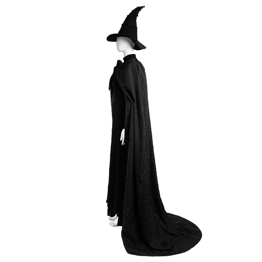 Costume Cosplay Elphaba de la Comédie Musicale Wicked - Qualité Premium pour Performances