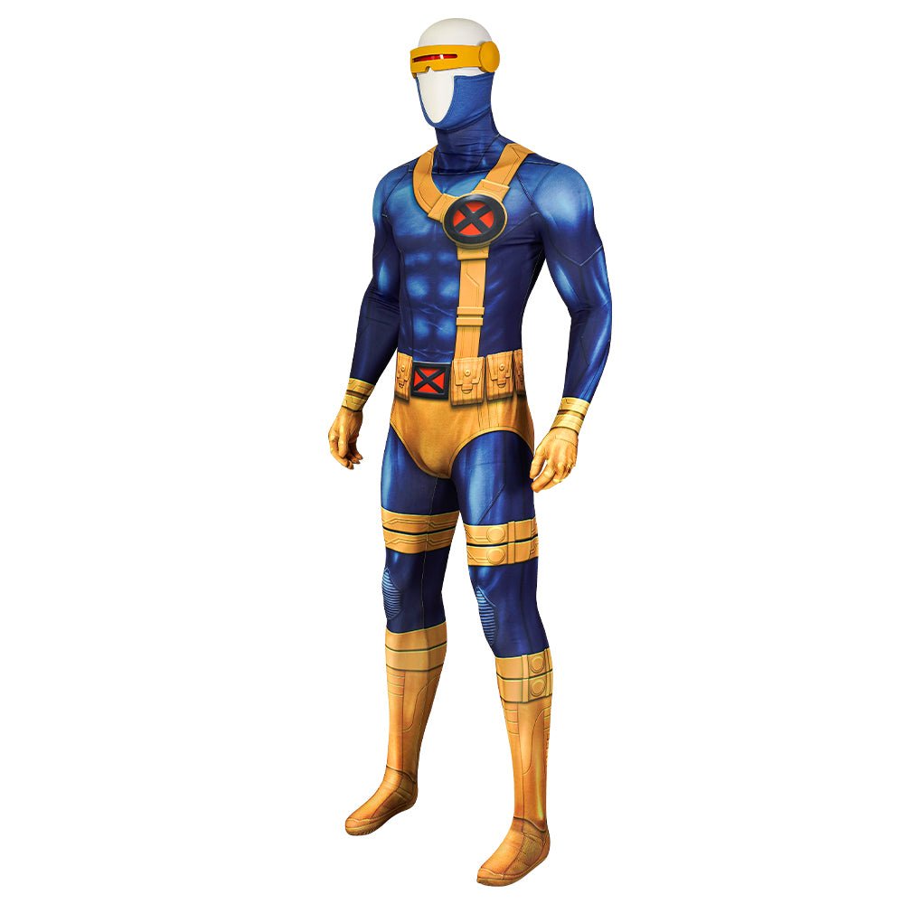 Costume Cosplay Cyclops de la Série Animée X-Men 1997 - Qualité Premium