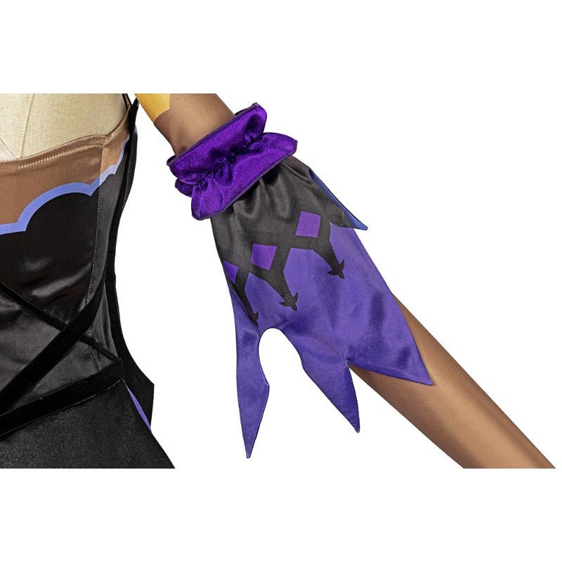 Costume Cosplay Fischl de Genshin Impact - Design Authentique et Élégant Taille Standard