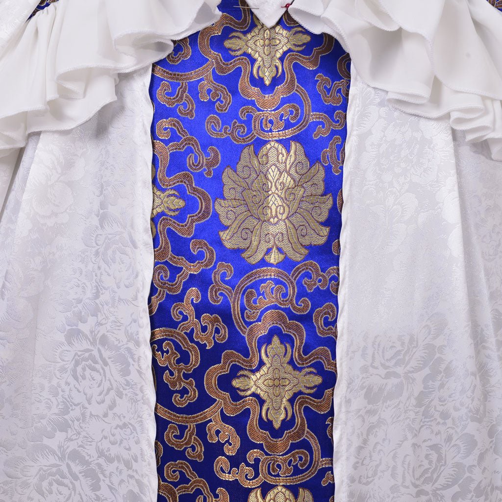 Robe Renaissance Tudor Femme | Reine Elizabeth I & Anne Boleyn Blanc | Costume Cosplay & Halloween