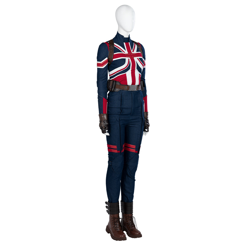Costume Cosplay Capitaine Carter - Docteur Strange dans le Multivers de la Folie