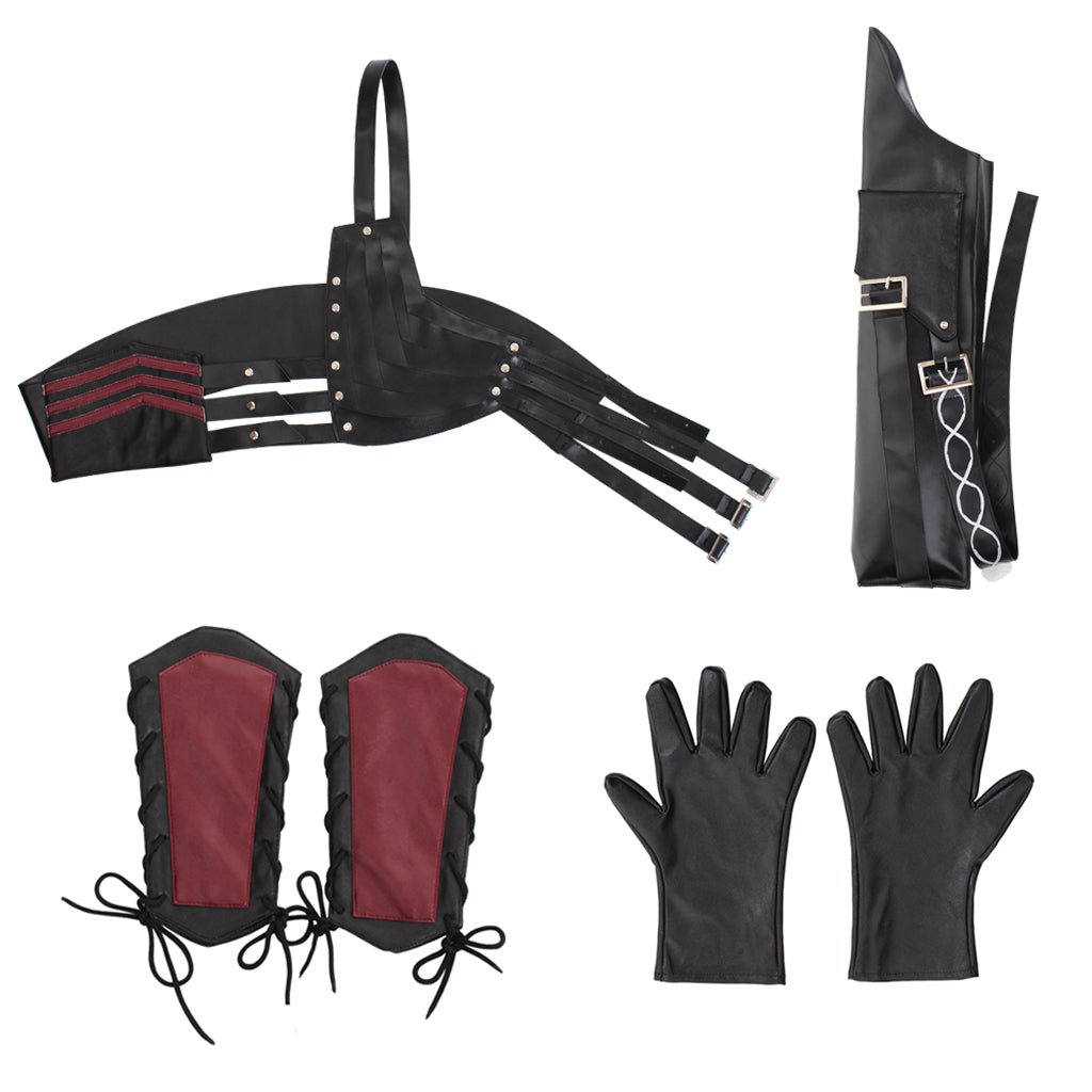 Costume Cosplay Green Arrow Nyssa al Ghul – Tenue de la Fille de Ra’s al Ghul pour Comic-Con & Halloween