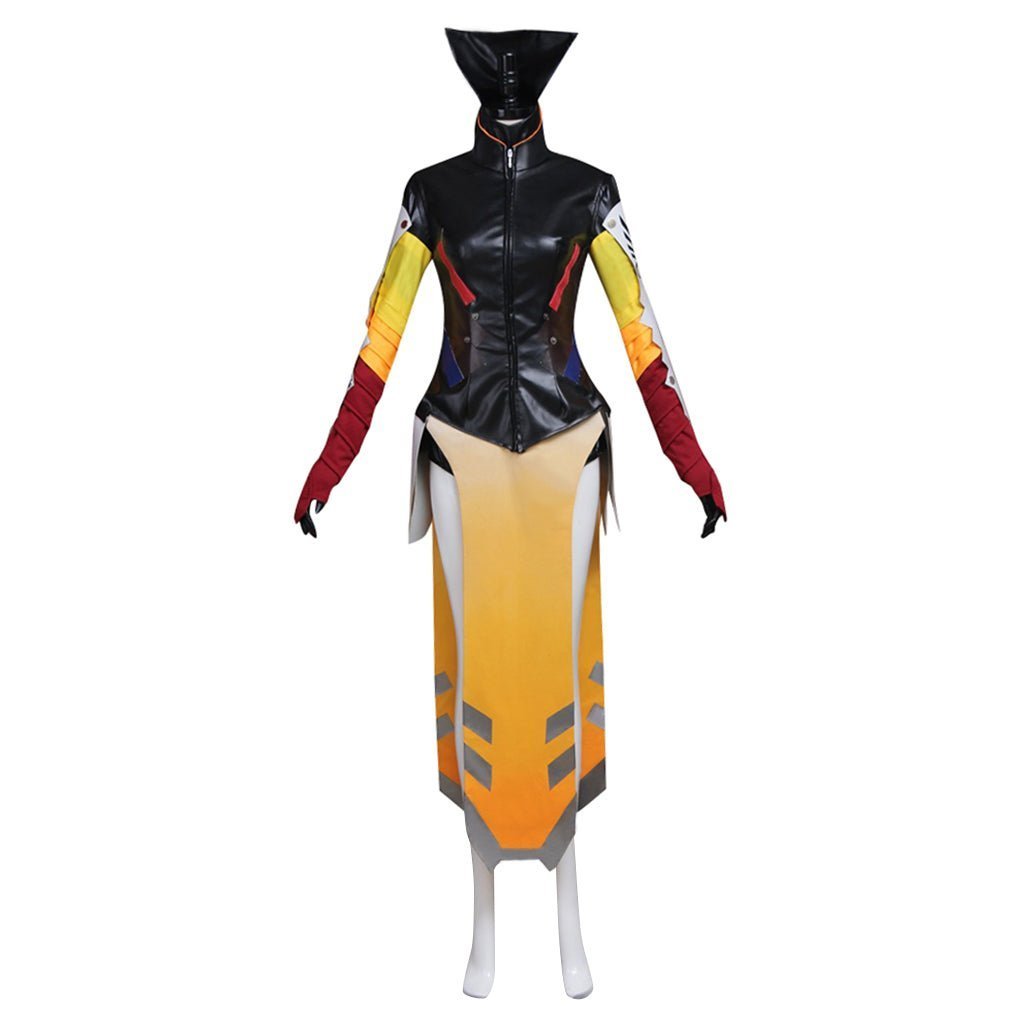 Costume de Cosplay Game Mercy – Combinaison de Combat Fantastique pour Fans et Événements Cosplay