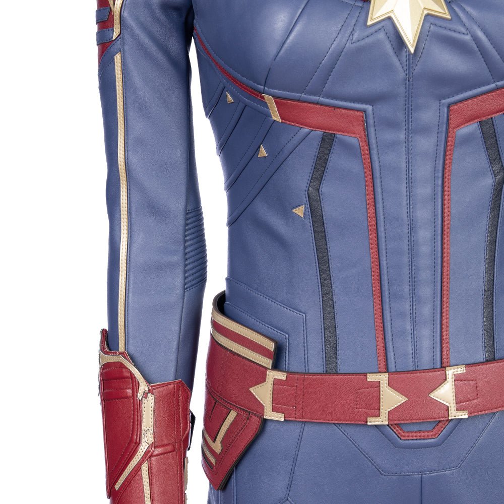 Costume Cosplay Captain Marvel - Réplique Officielle de l'Affiche du Film