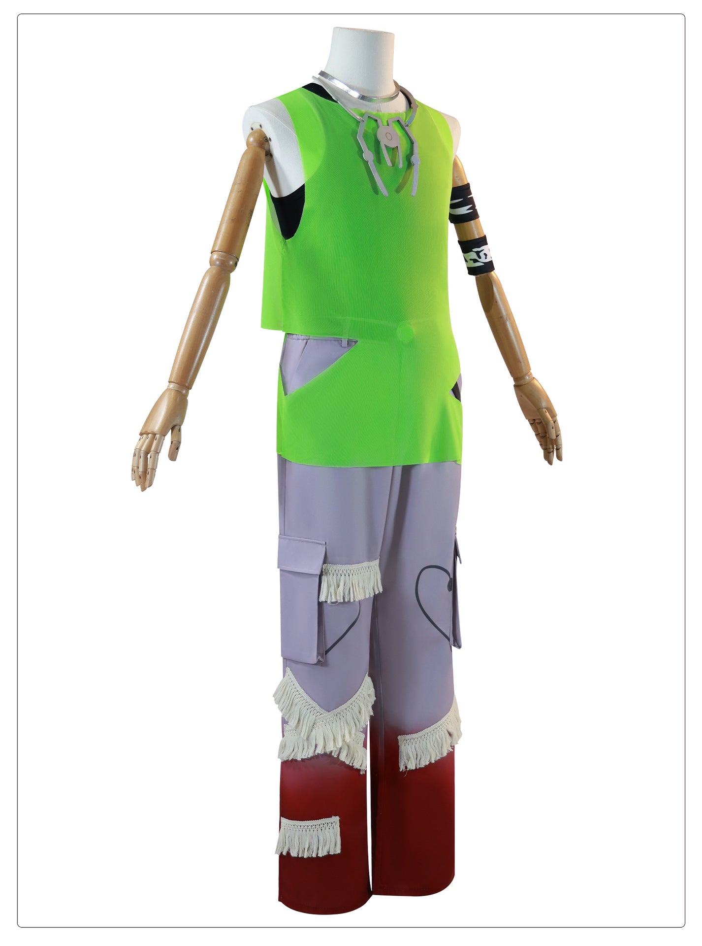 Costume Cosplay Alien Stage R7 TILL Vert Anime - Style Officiel