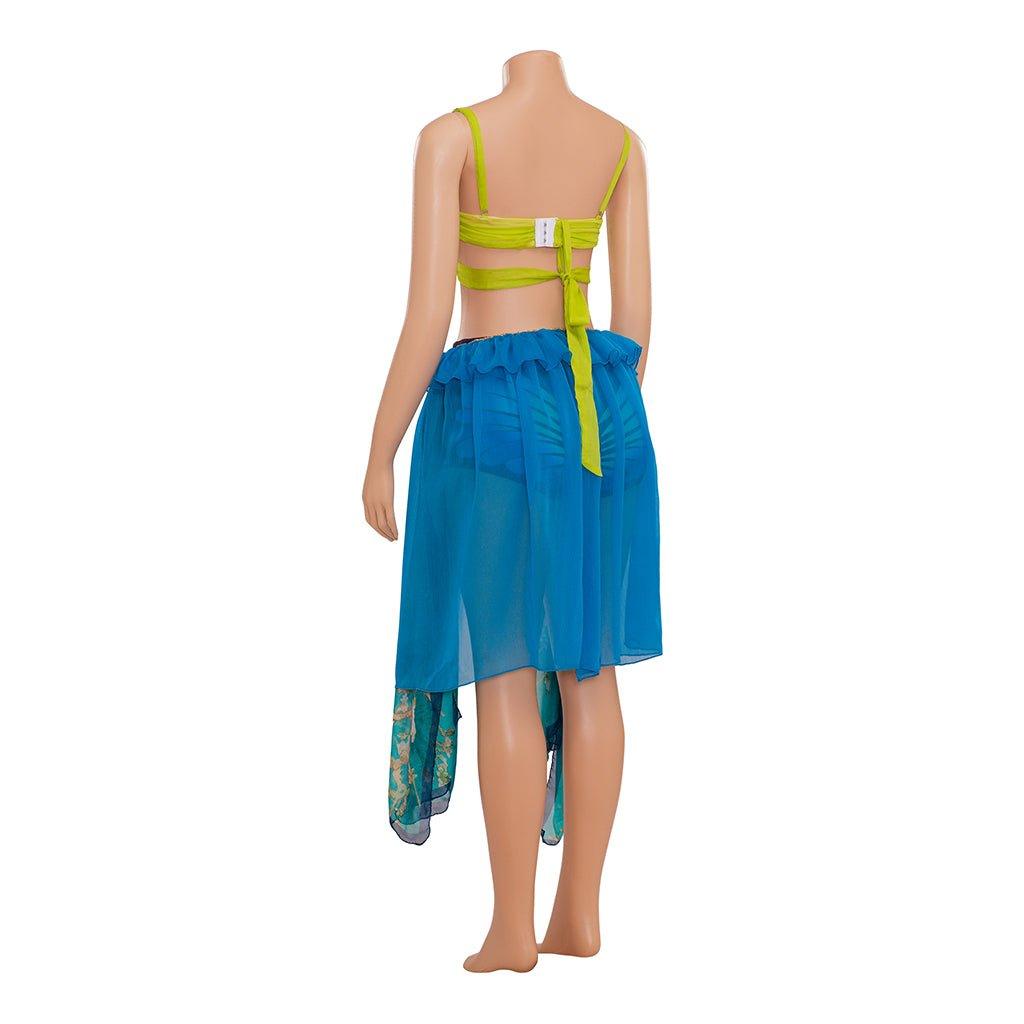 Costume Britney Spears Esclave Bleu | Robe de Danse Cosplay