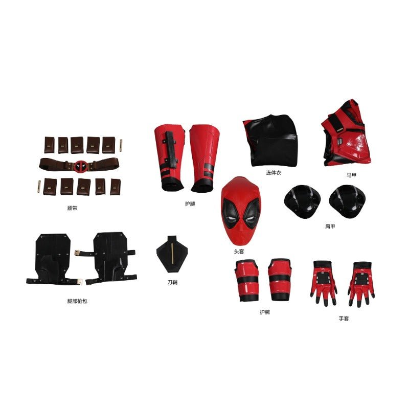 Costume Cosplay Samurai Deadpool - Édition Deadpool & Wolverine | Films et Séries TV