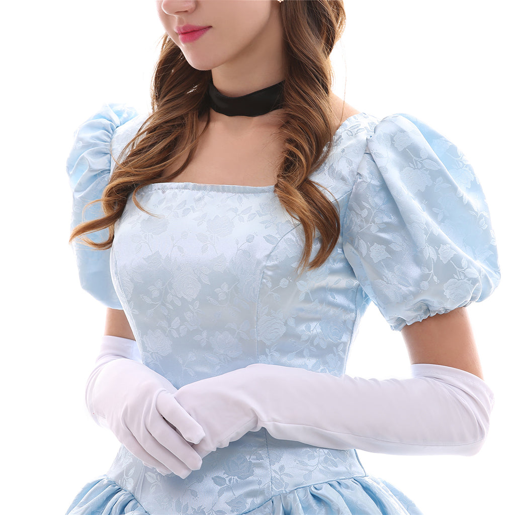 Série de Costumes Cosplay Disney Cinderella: Princesse, Prince, Belle-mère et Domestique