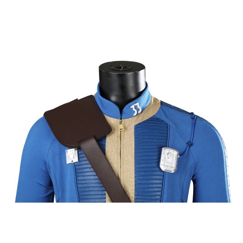 Costume Cosplay Fallout Overseer Hank pour Homme - Tenue de Carnaval Halloween