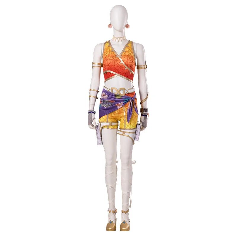 Costume Cosplay Loba Andrade de Apex Legends - Maillot de Bain Coloré pour Femmes