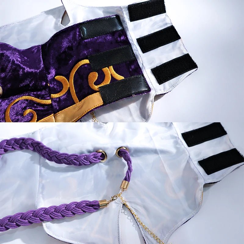 Costume Cosplay Ahri le Renard à Neuf Queues de LOL - Perruque Incluse