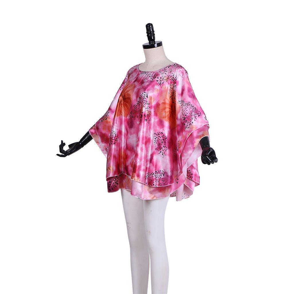 Costume Cosplay Carole Baskin Tiger King pour Femmes | Chemise à Manches Papillon pour Halloween