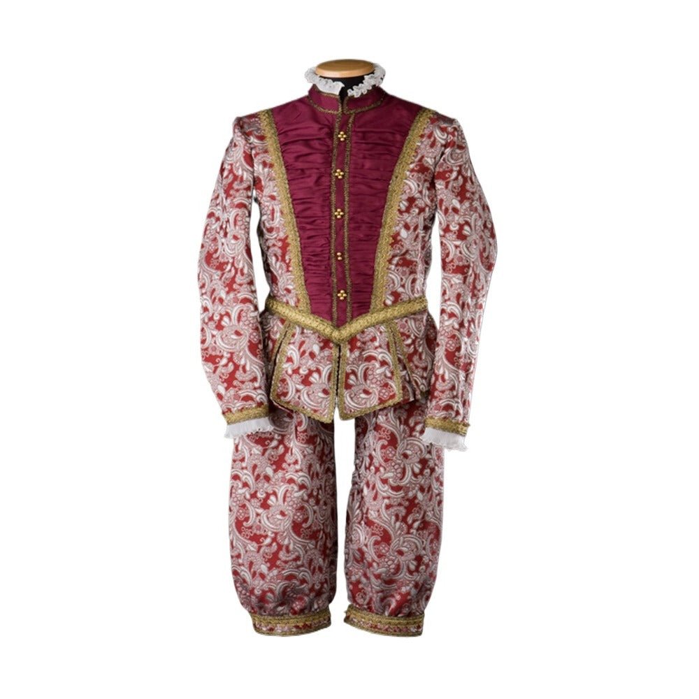 Costume de Cour du Roi Henri VIII Tudor - Costume Noble Renaissance Prince | Tenue Médiévale du 18ème Siècle par L'AniMirage