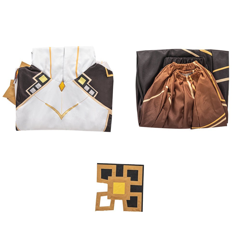 Costume Cosplay Honkai: Star Rail Zhongli - Tenue Divine Premium pour Fans Masculins