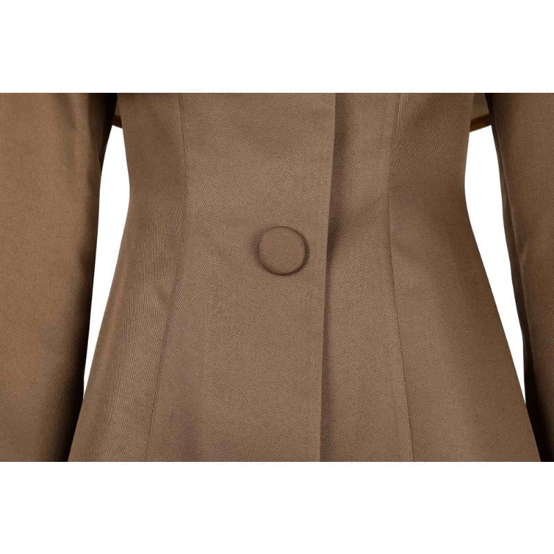 Costume Cosplay Princesse Peach Détective - Manteau, Short, Chapeau et Gants