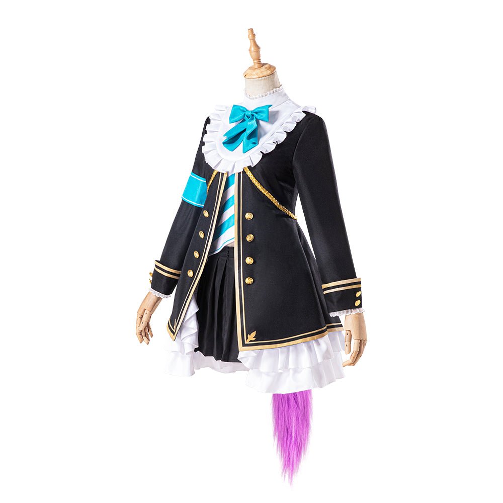 Costume Cosplay Mejiro McQueen - Tenue Élégante Inspirée de Uma Musume: Pretty Derby