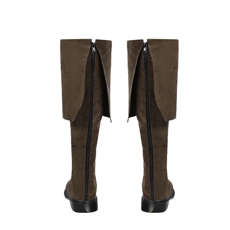 Costume Cosplay Capitaine Jack Sparrow - Ensemble Pirate Adulte de Haute Qualité pour Halloween