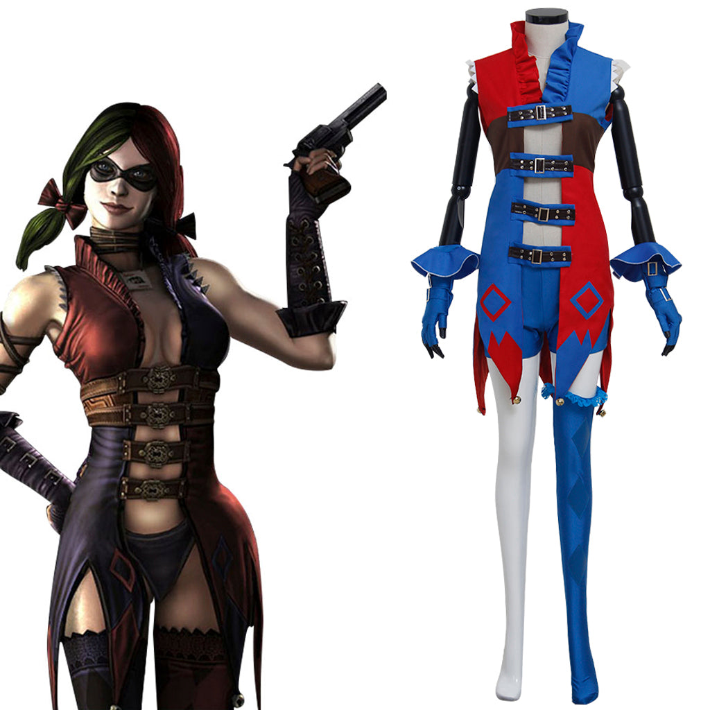 Costume Cosplay Harley Quinn – Fun, Féroce & Iconique Tenue de Super-vilaine pour Femmes
