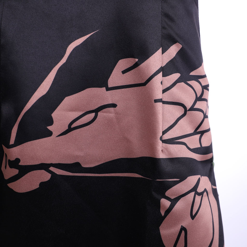 Costume Cosplay Tao Jun Cheongsam Noir - Shaman King