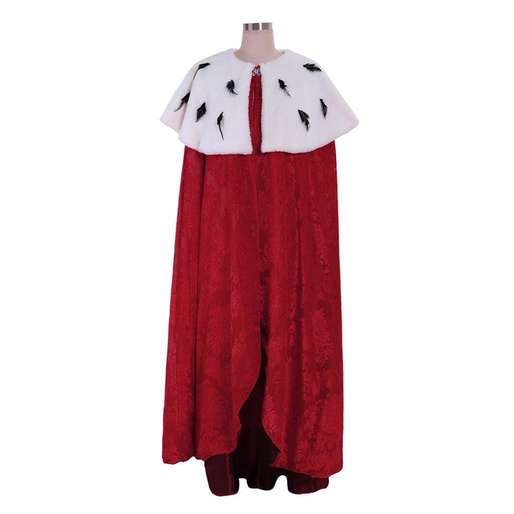 Cape Costume Tudor | Musical Hamilton Roi George Cosplay | Cape Historique