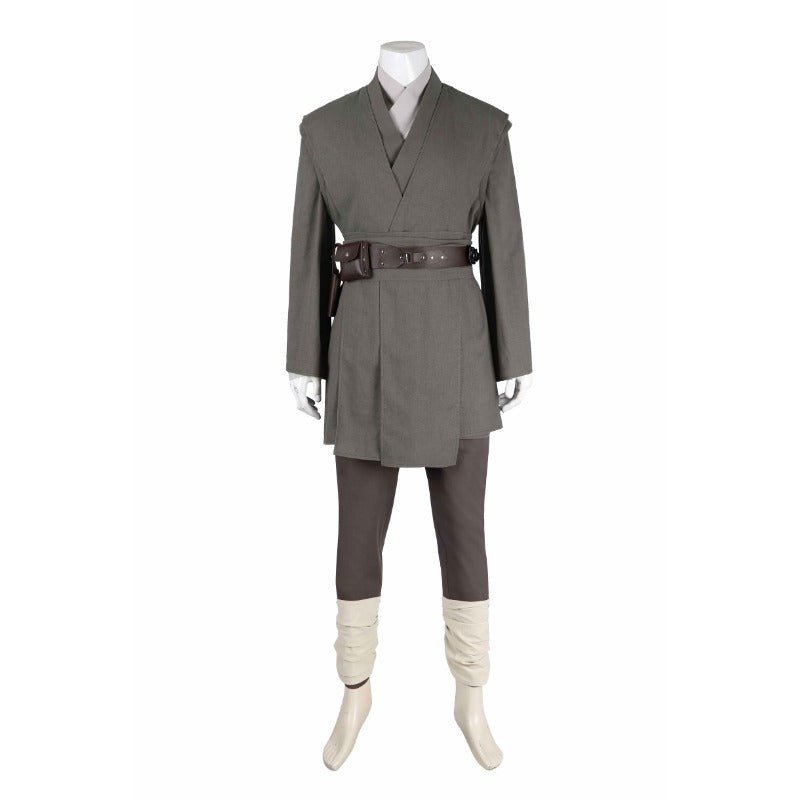 Costume Cosplay Obi-Wan Kenobi Ensemble Complet - Cape de Jedi pour Halloween & Carnaval