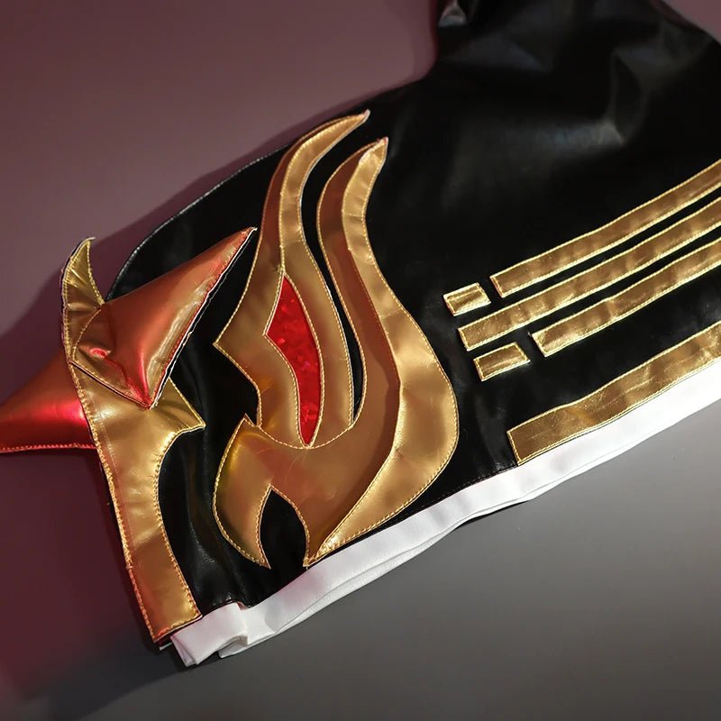 Costume Cosplay Ahri Renard à Neuf Queues LOL pour Femmes