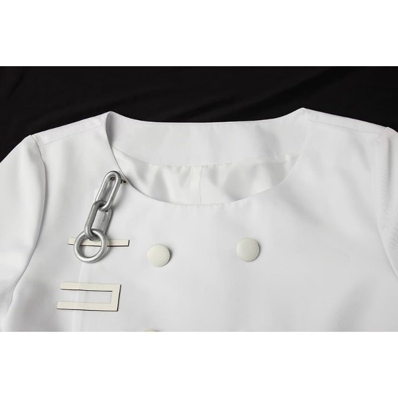 Costume Cosplay Kokichi Oma - Danganronpa V3 Ouma Complet avec Perruque pour Halloween et Fêtes