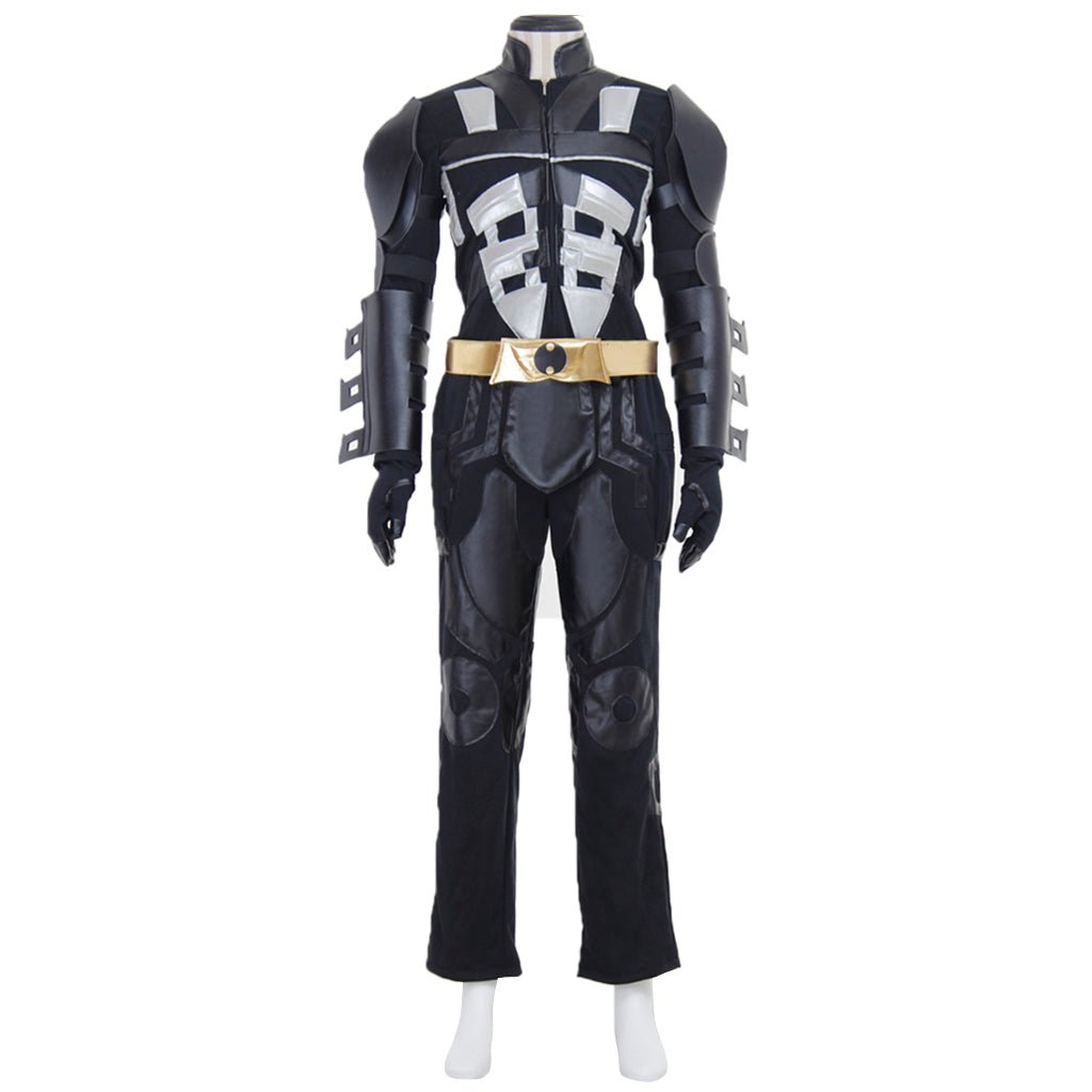 Costume Cosplay Batman pour Adultes - Costume de Superhéros Chevalier Noir pour Halloween, Carnaval et Événements Cosplay