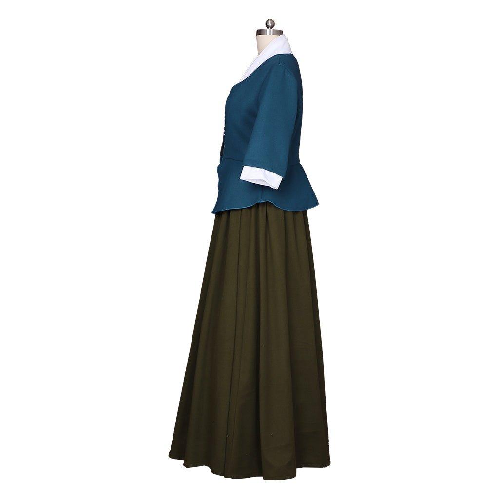 Robe Cosplay Claire Fraser Outlander | Costume Colonial Écossais