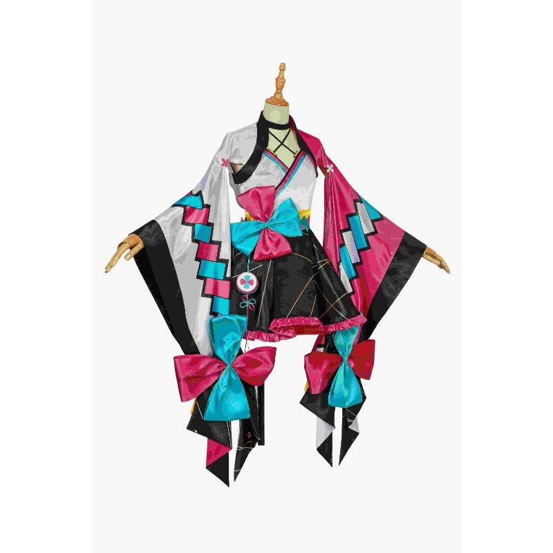 Costume Cosplay Kimono Magical Mirai 2020 Hatsune Miku pour Festivals d'Été