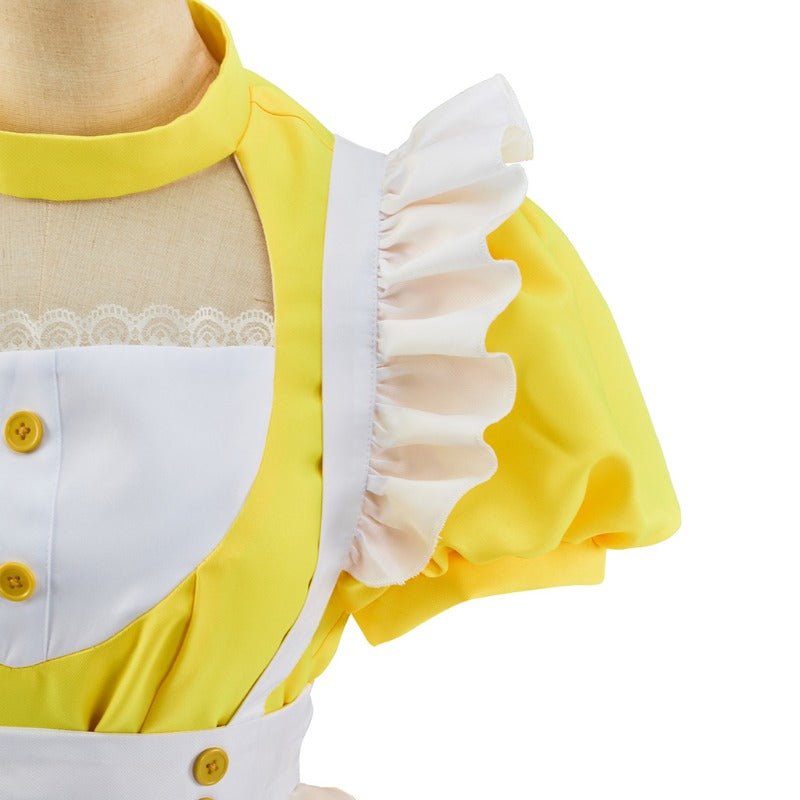 Robe Jaune Costume Inspiré par Cinq Nuits chez Freddy - Série Cosplay