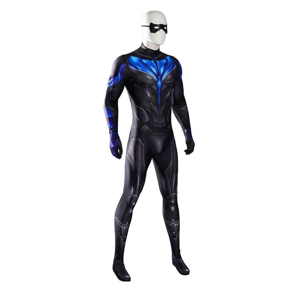 Combinaison Titan—Nightwing - Costume Cosplay Premium pour les Fans de Teen Titans