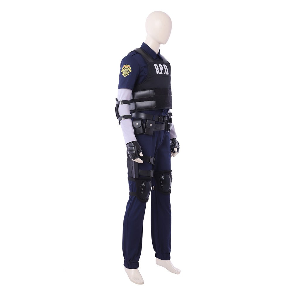 Costume Cosplay Leon S. Kennedy Resident Evil 2 Remake - Haute Qualité