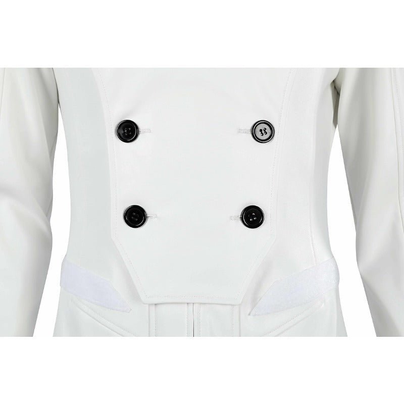 Costume Cosplay Sephiroth FF7 Crise Éternelle - Manteau Blanc de Haute Qualité pour Halloween et Fêtes
