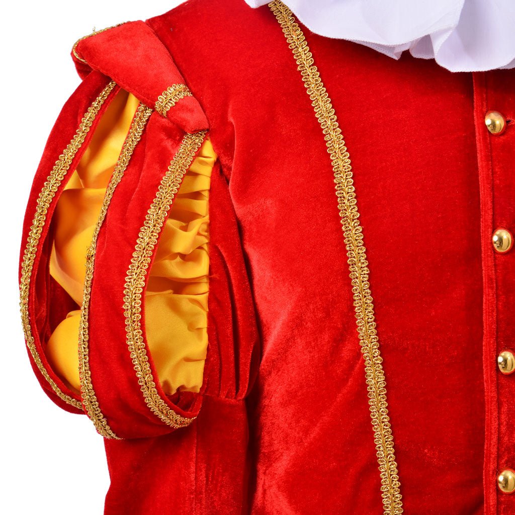 Costume de Cosplay Renaissance Tudor pour Homme - Costume de Roi de l'Ère Elizabethain avec Chapeau | L'AniMirage Série Médiévale