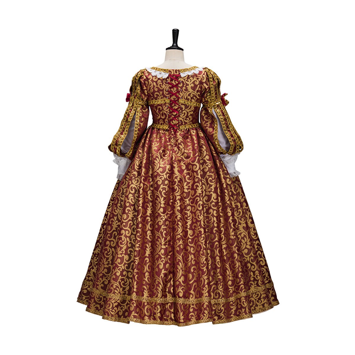 Cape à Capuche Noble Dame Royale Costume Cosplay – Robe de Fantaisie Élégante pour Enthousiastes du Cosplay