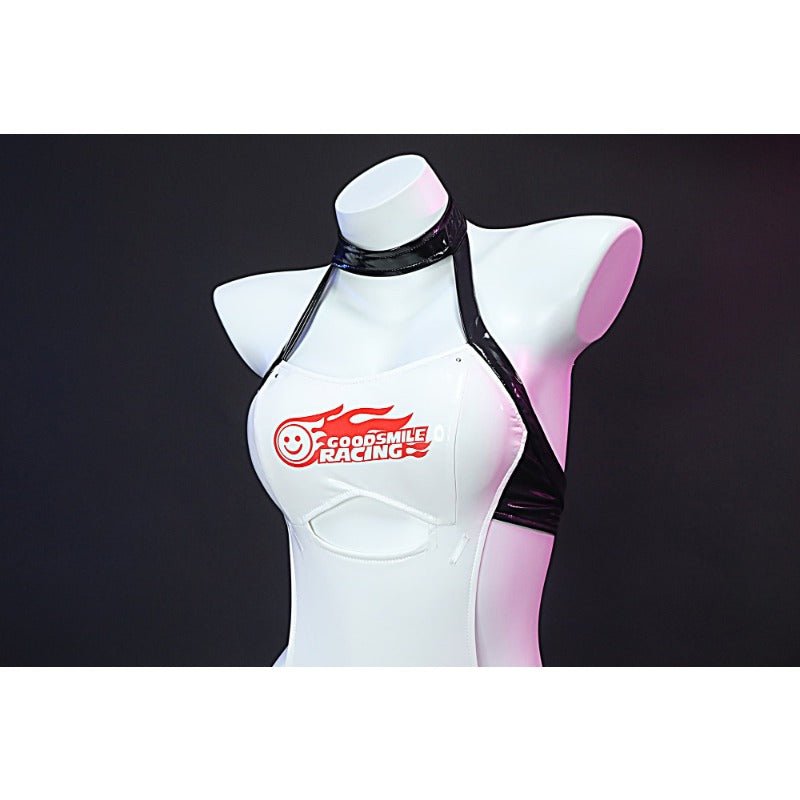 Costume Cosplay Hatsune Miku Combinaison de Course Maillot de Bain pour Fans d'Anime Été Plage