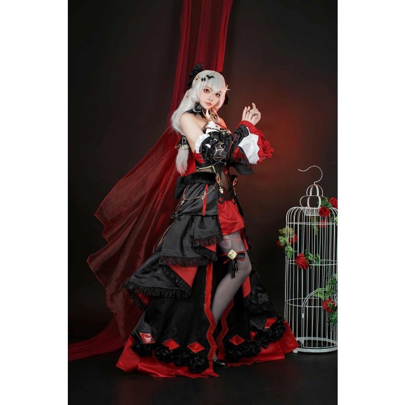Costume Cosplay Jupe de Theresa Apocalypse - Série de Jeu Honkai Impact 3 pour Femmes