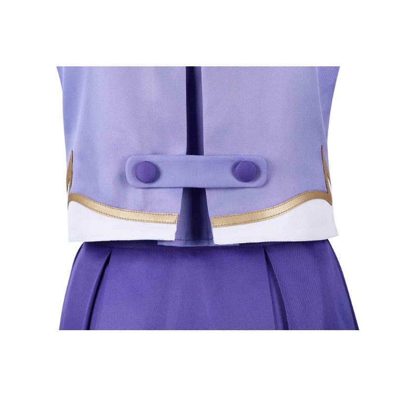Costume Cosplay Gasai Yuno Mirai Nikki Uniforme JK Violet Sailor pour Fans d'Anime