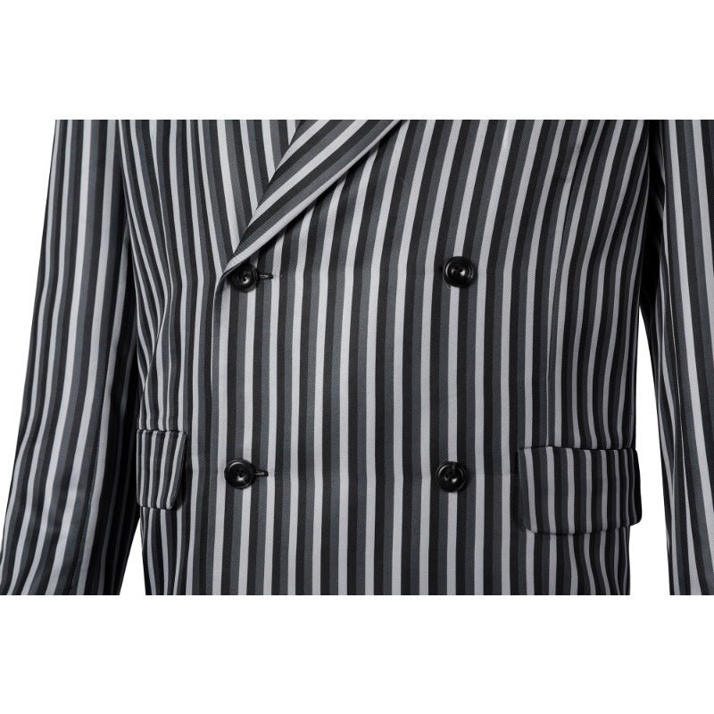 Costume Cosplay Gomez Addams de La Famille Addams pour Halloween