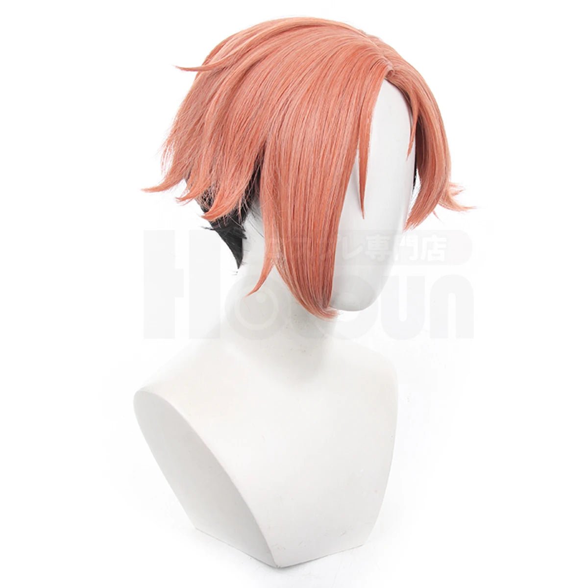 Perruque Cosplay Shuto Sendou Blue Lock Rose Réseau Synthétique Taille Adjustable Résistante à la Chaleur Halloween