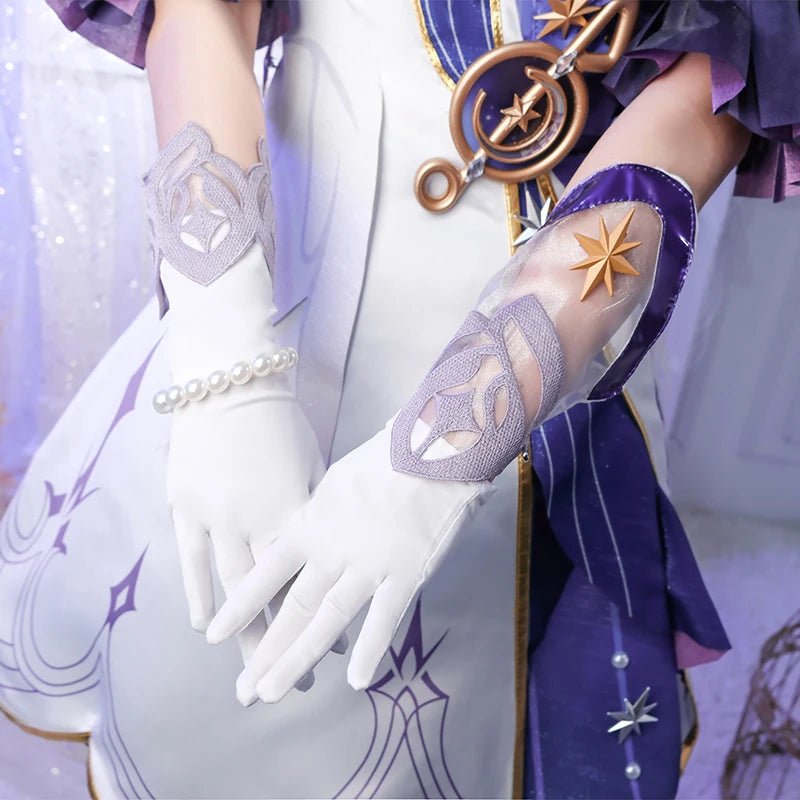 Costume Cosplay Honkai Star Rail Robin Idol Singer Penacony Femme Robe de Fête Halloween avec Éléments Musicaux