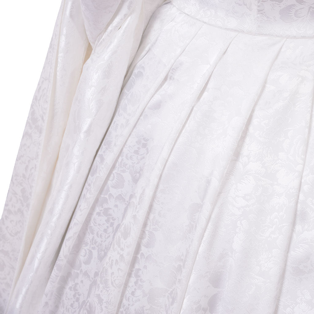 Robe Renaissance Tudor Femme | Reine Elizabeth I & Anne Boleyn Blanc | Costume Cosplay & Halloween