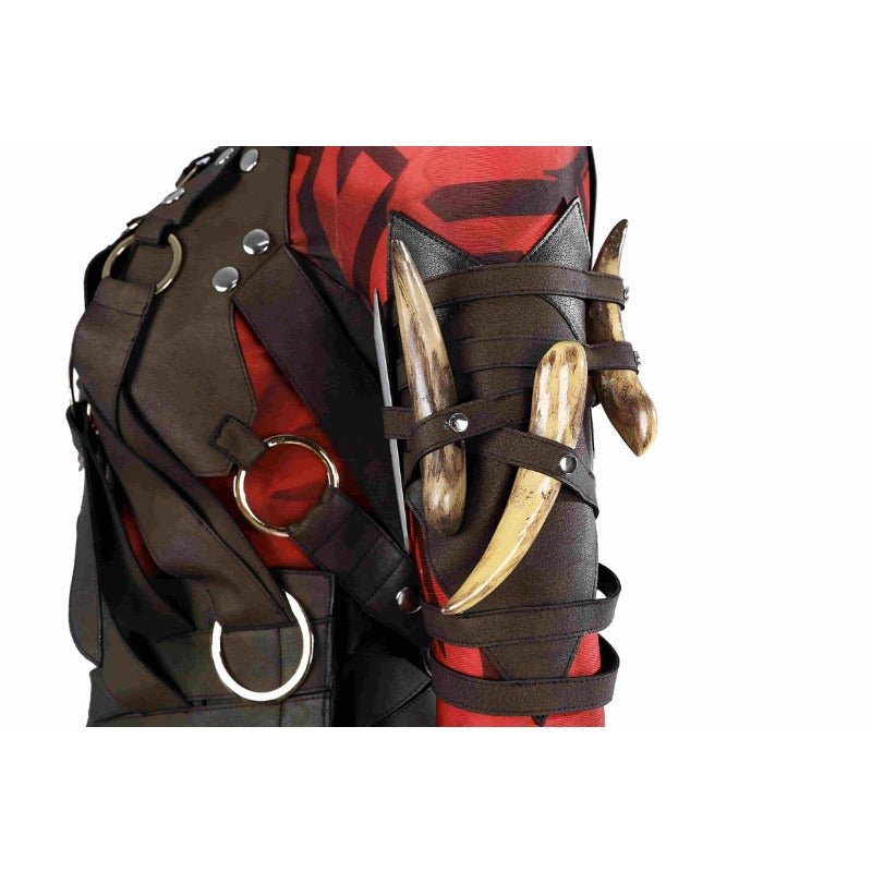 Ensemble de Costume Cosplay Karlach de Baldur's Gate