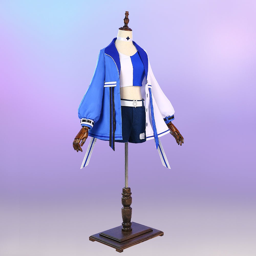 Costume Cosplay Genshin Impact Yoimiya Collaboration Lawson - Tenue Inspirée du Jeu