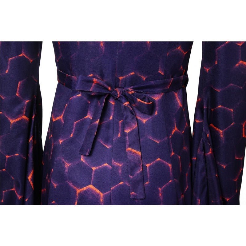 Costume Cosplay Melisandre Game of Thrones - Robe de Prêtresse Rouge pour Fans et Événements