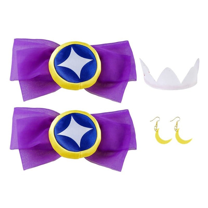 Costume Cosplay Kaguya Madoka Selene | Robe et Chaussures Unisexe Pretty Cure Anime