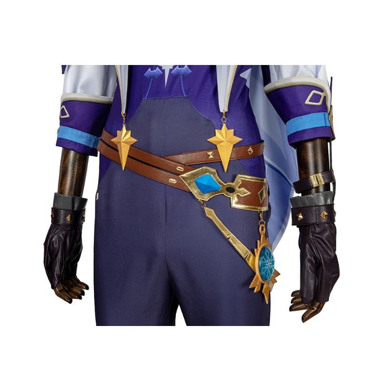 Costume Cosplay Genshin Impact Kaeya pour Homme - Tenue de Jeu pour Halloween